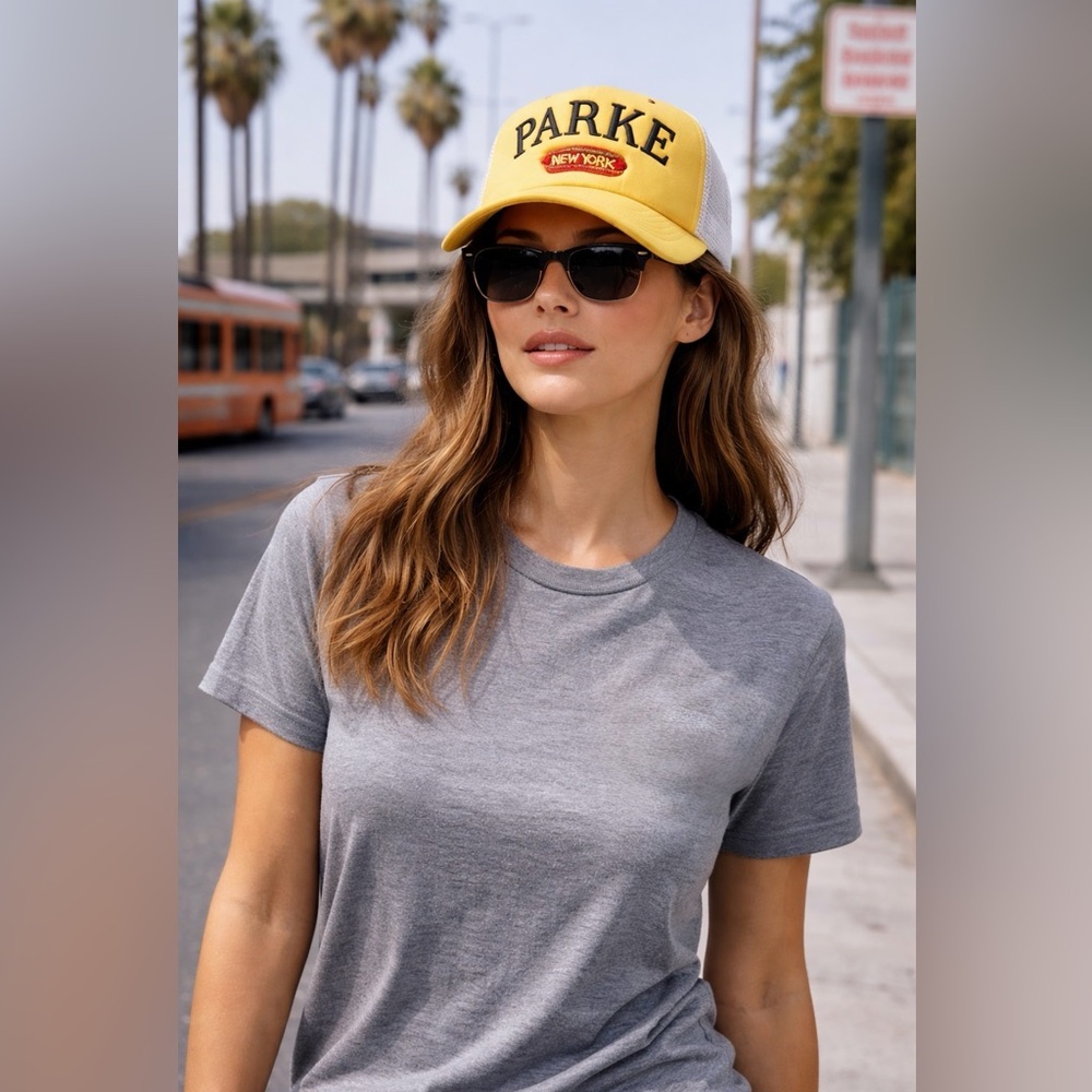 NIB Parke New York Hot Dog Trucker Hat